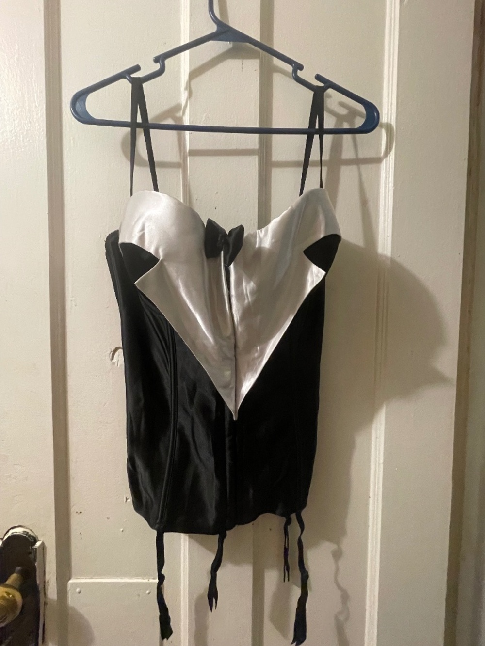 Black & white Corset